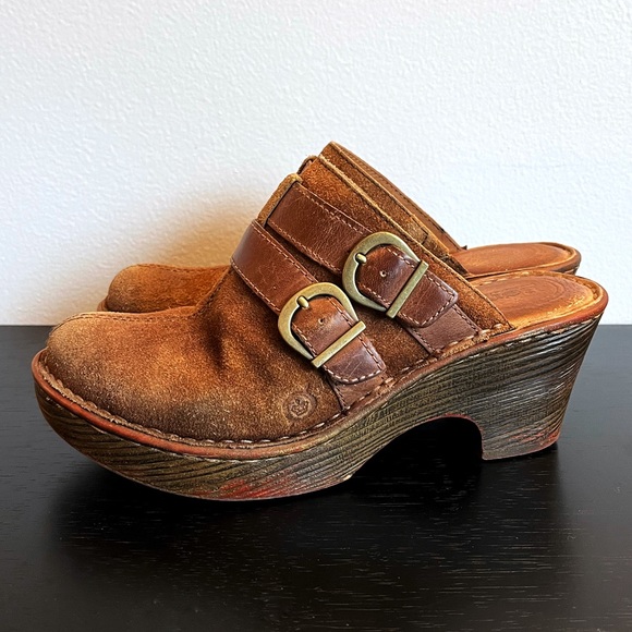 Born leather clogs - Picture 1 of 5